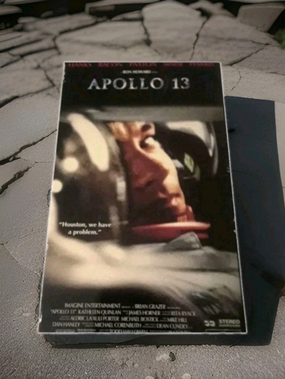 Apollo 13 VHS videotape